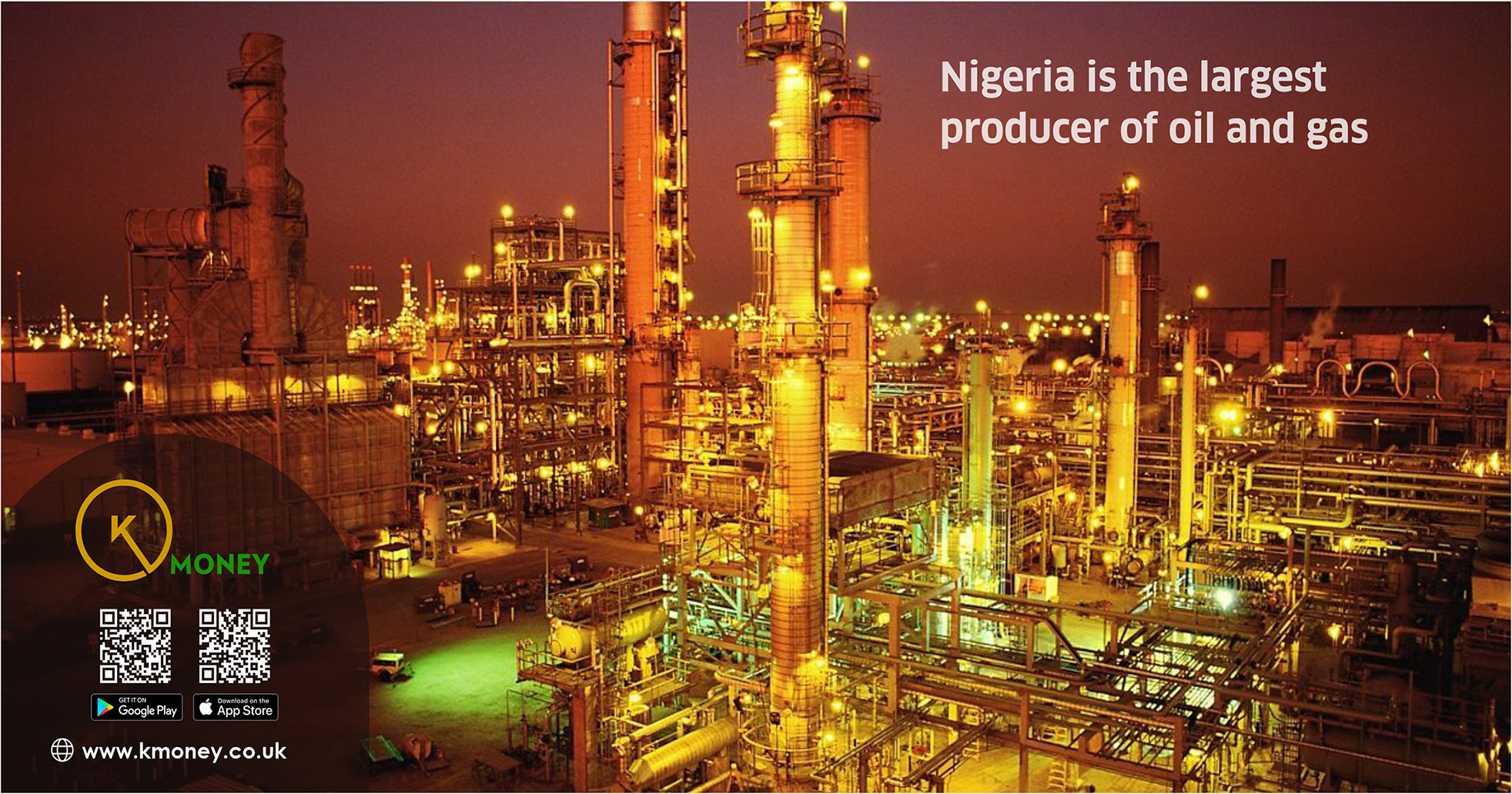 Nigeria is the largest producer of oil and gas